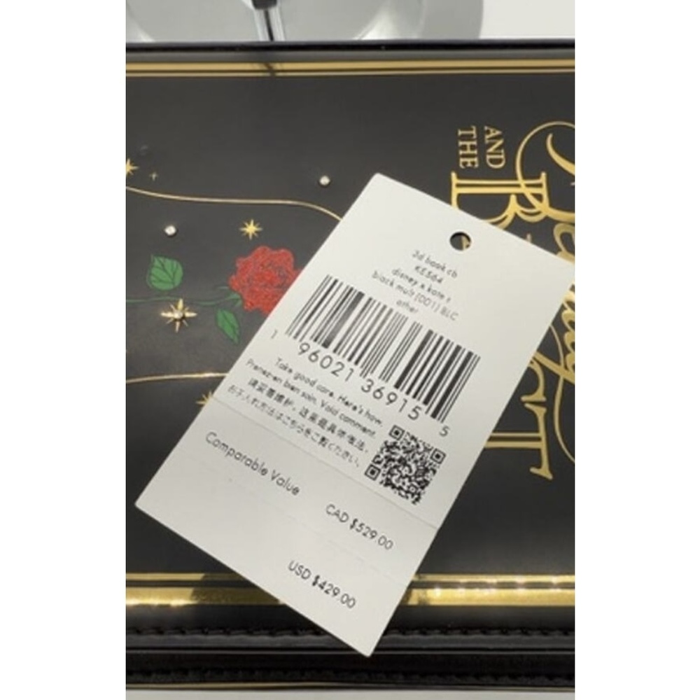 NWOT $429 MSRP Kate Spade Beauty and the Beast Bag - Picture 11 of 11